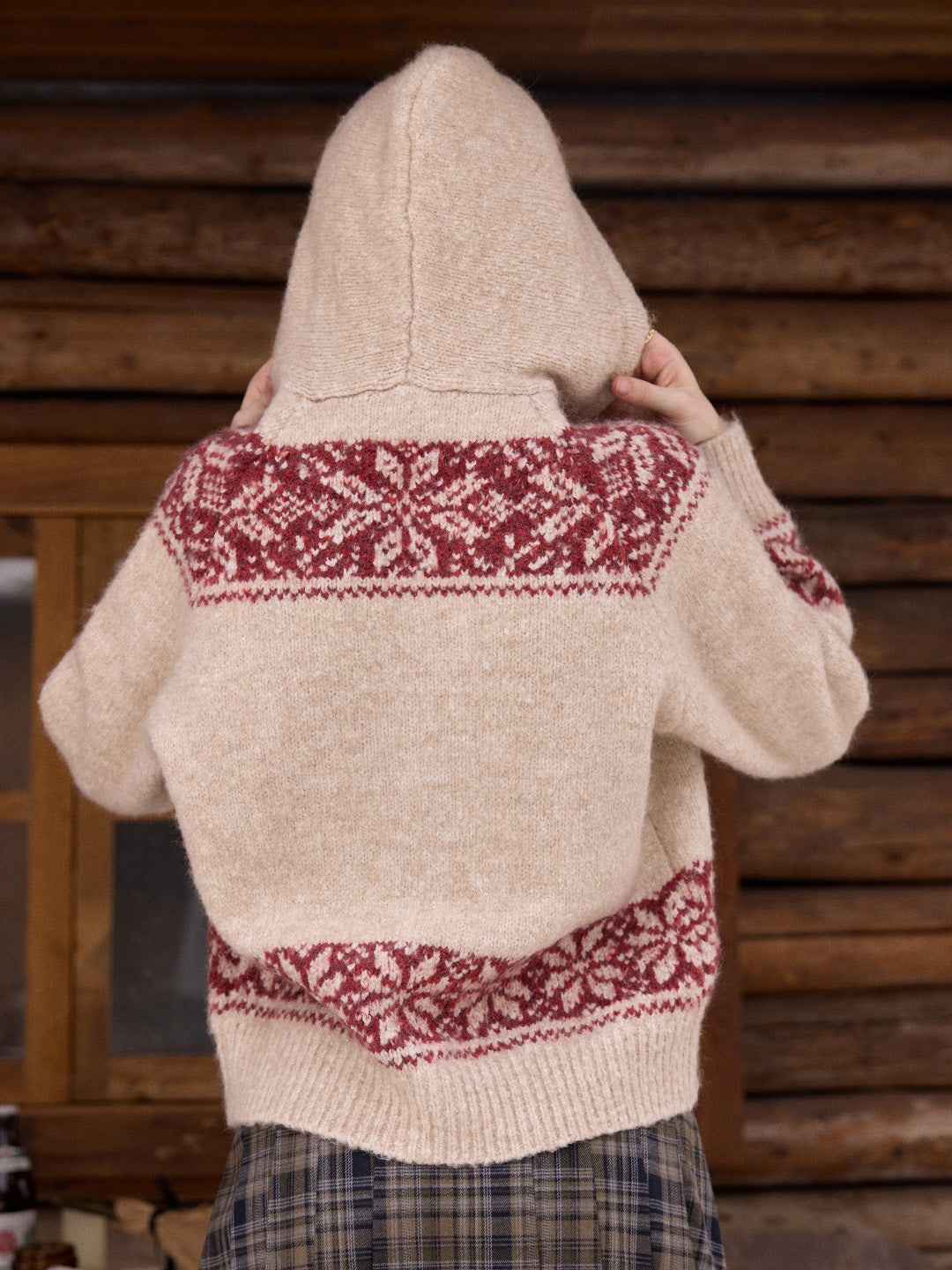 Novalee V-Neck Wool Cardigan