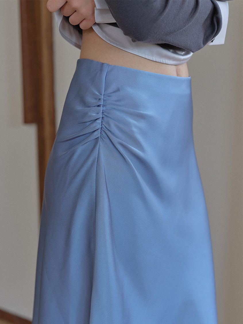 Marlowe High-Waist Mermaid Midi Skirt