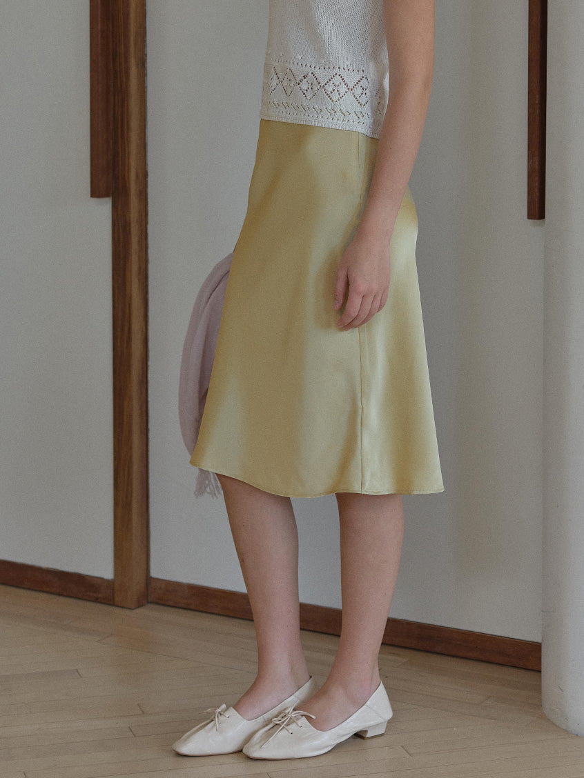 Marlowe High-Waist Mermaid Midi Skirt