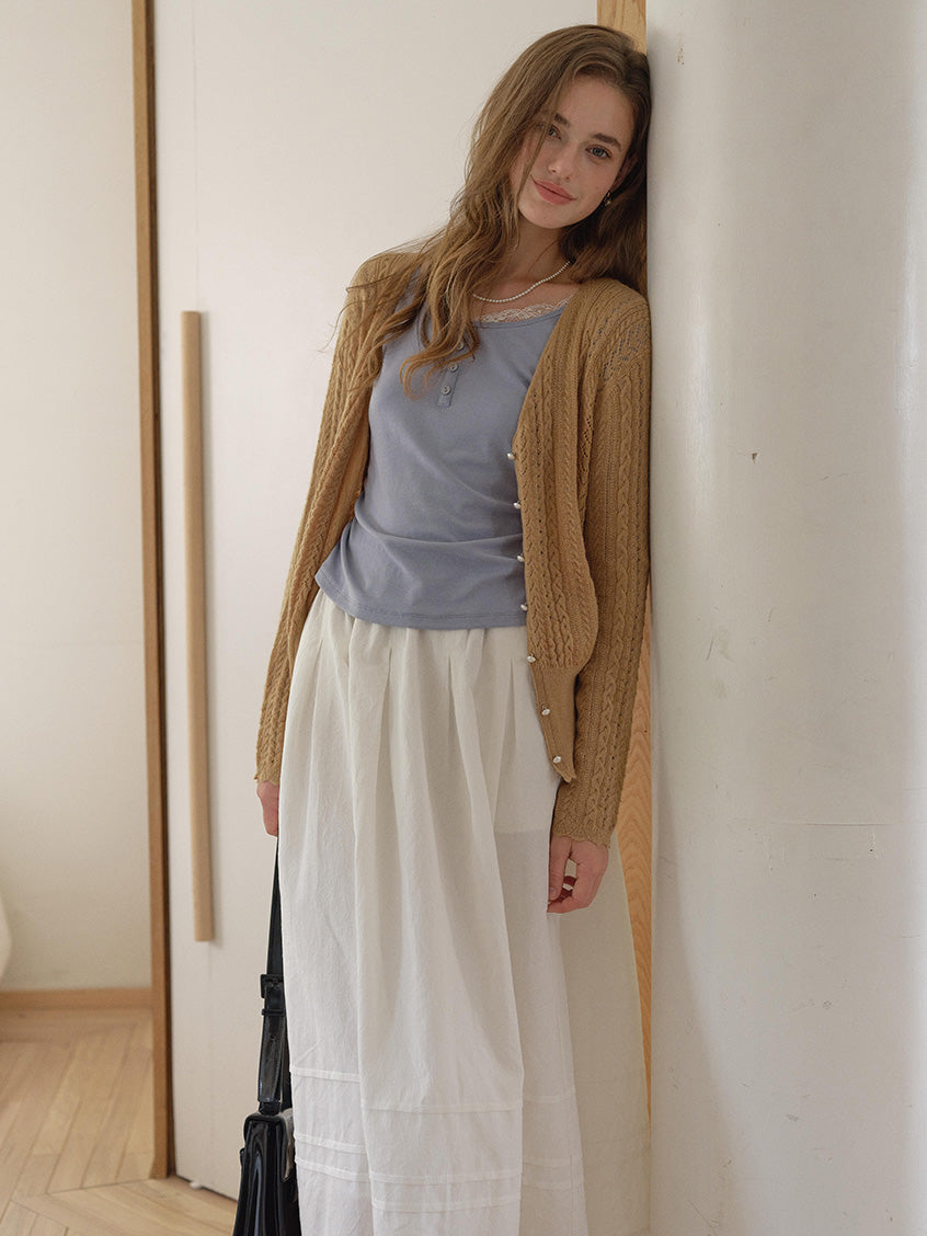 Giunone Mohair-Merino Revival Cardigan
