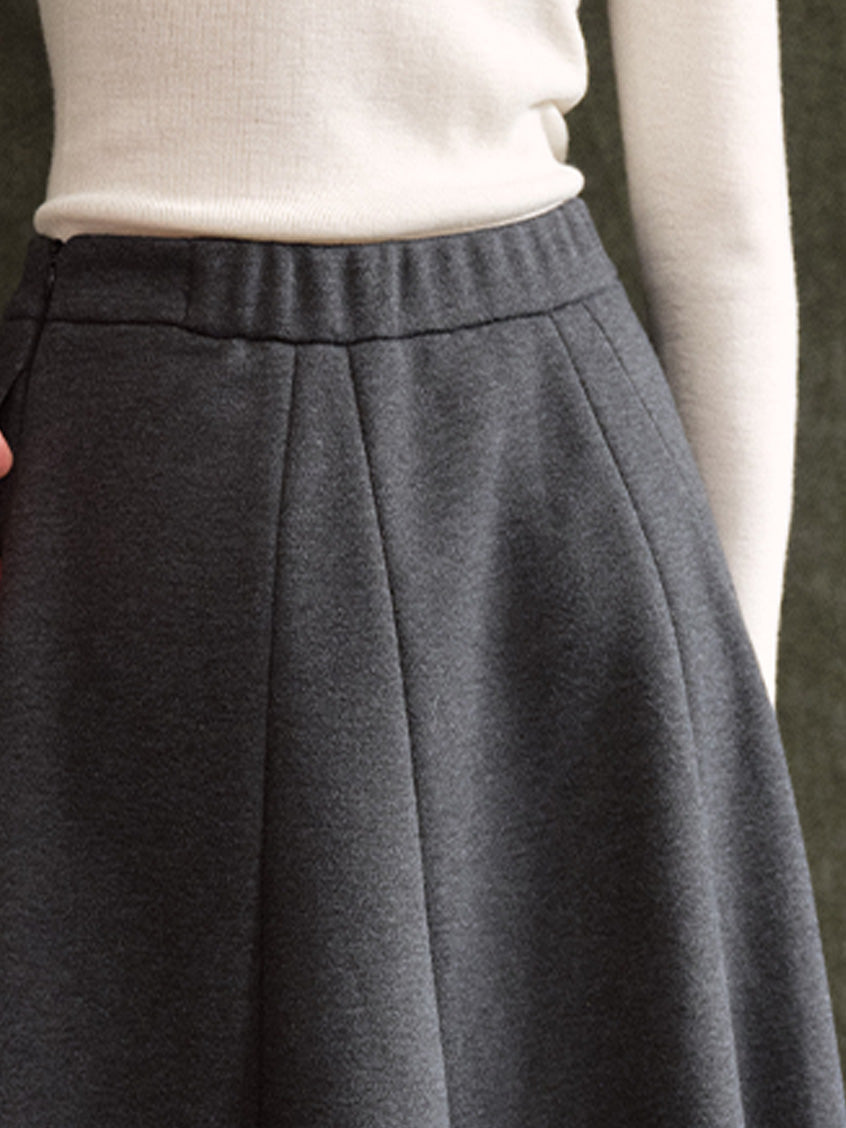 Zerlina All-Purpose Flowy A-Line Midi Skirt
