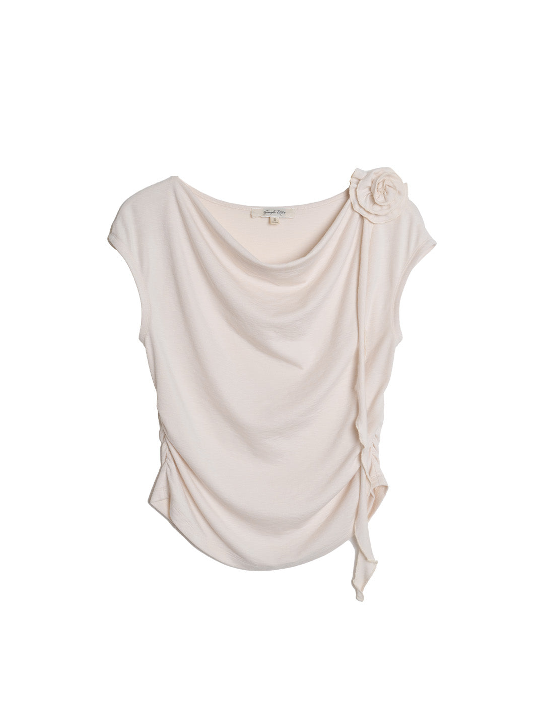 Ellianna Cowl Neck Cotton Top