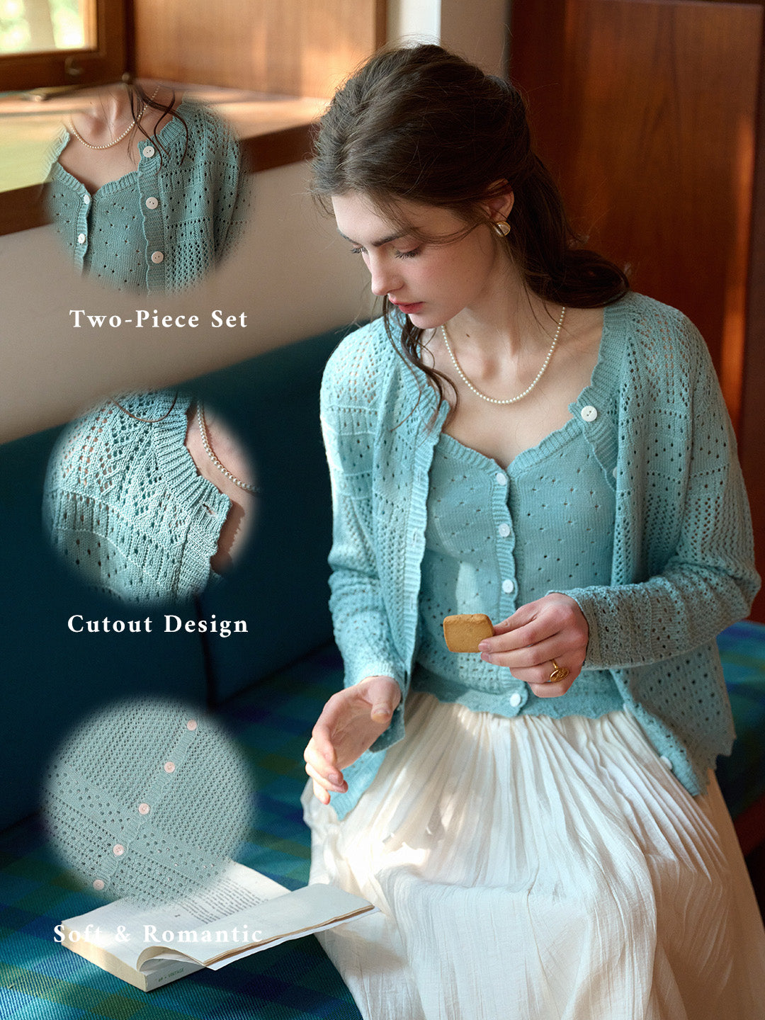 Ayleen Hollow Two-Piece Set