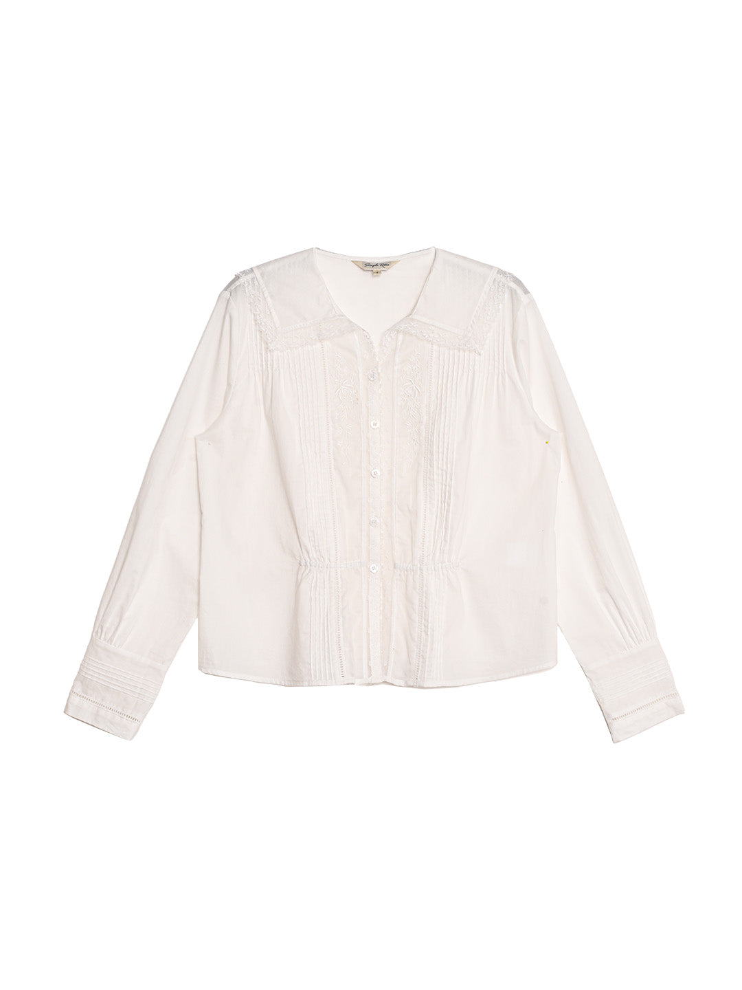 Collins V-Neck Waisted Blouse