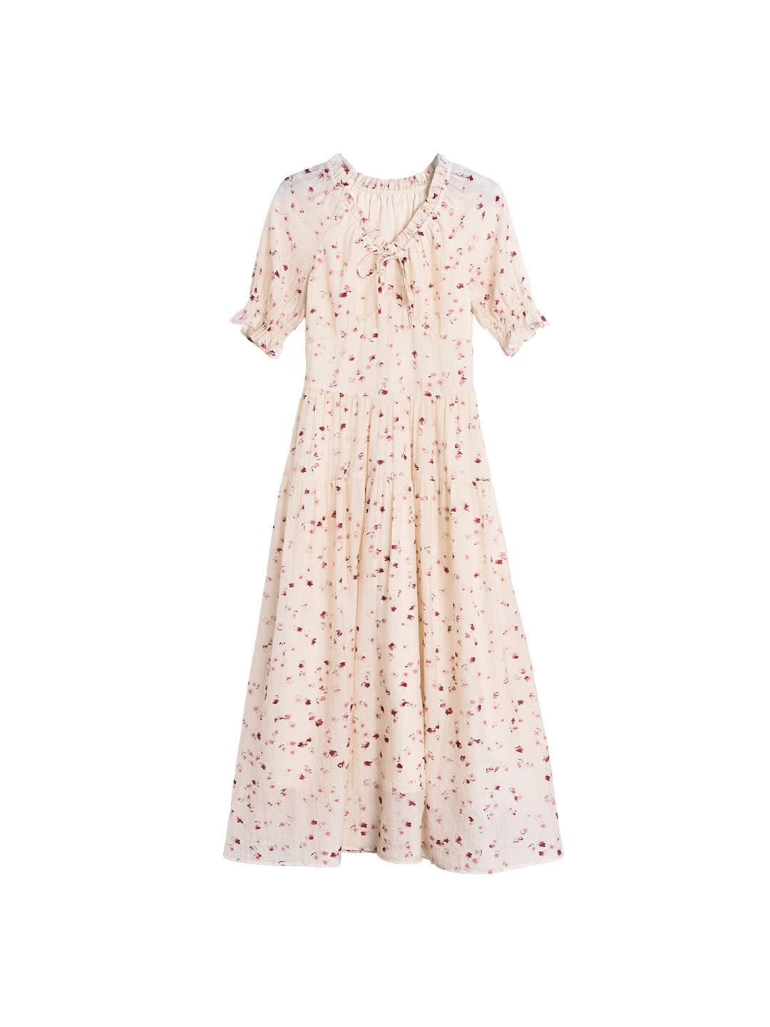 Sarahi V-Neck Floral Dress