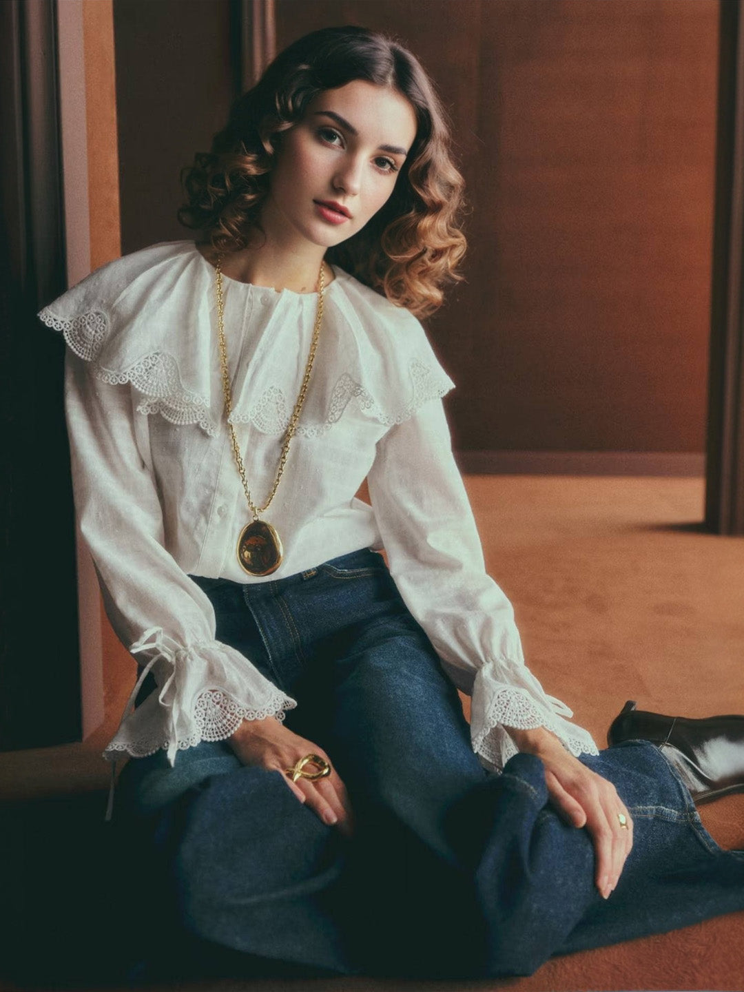 Estelle Round Neck Blouse