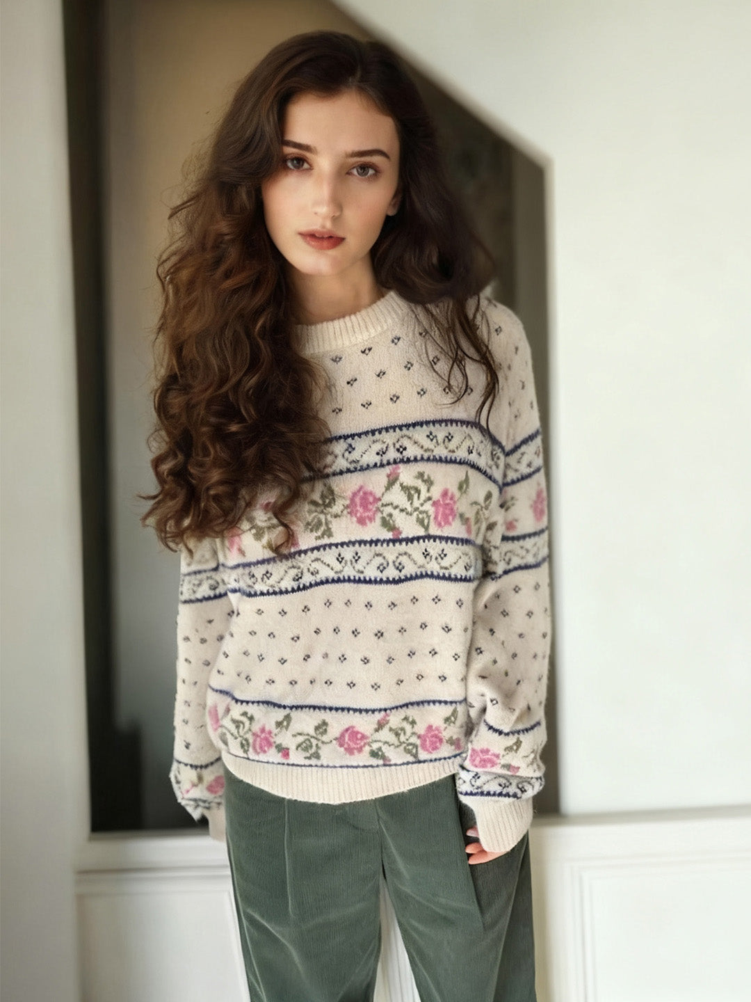 Adalee Round Neck Sweater