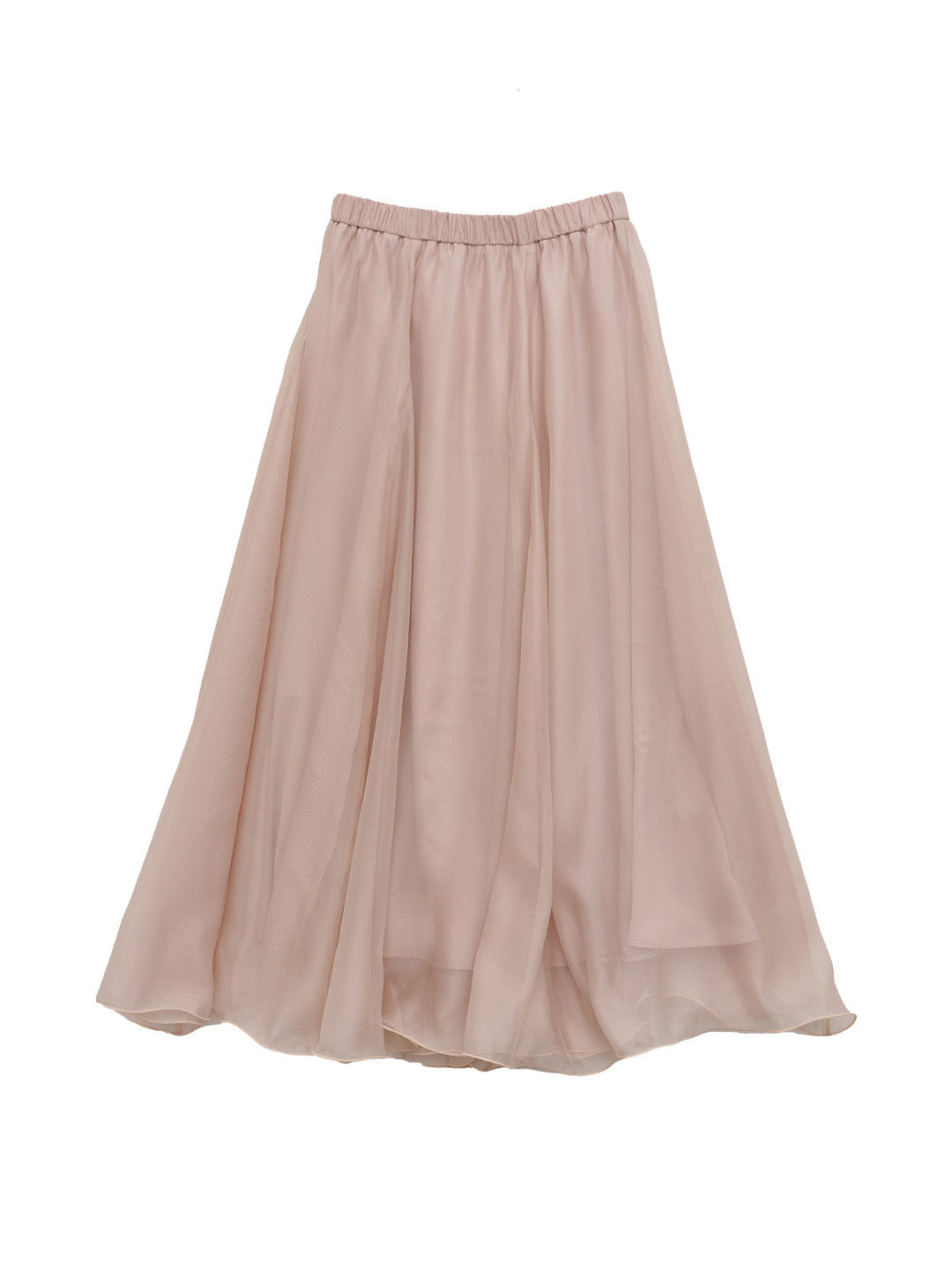 Helena Light-Knit Draping Maxi Skirt