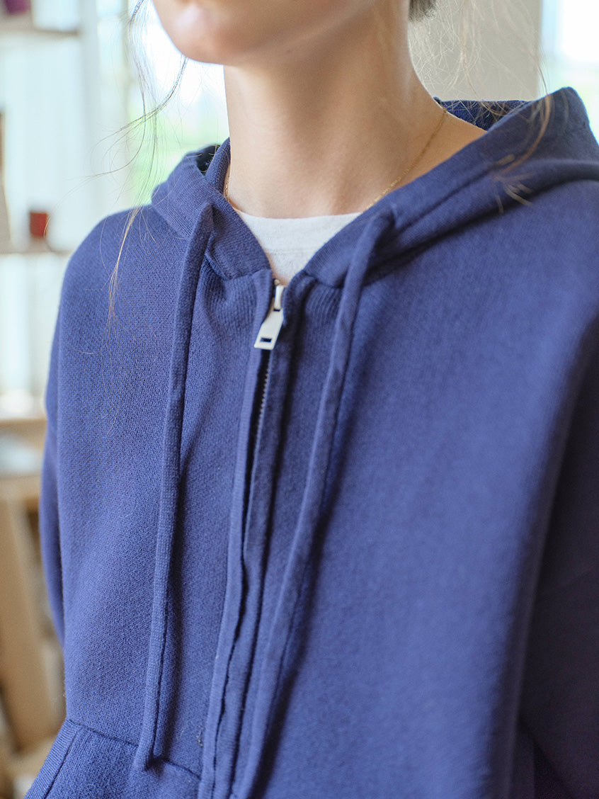 Quincy All-Purpose Knit Zip-Up Hoodie