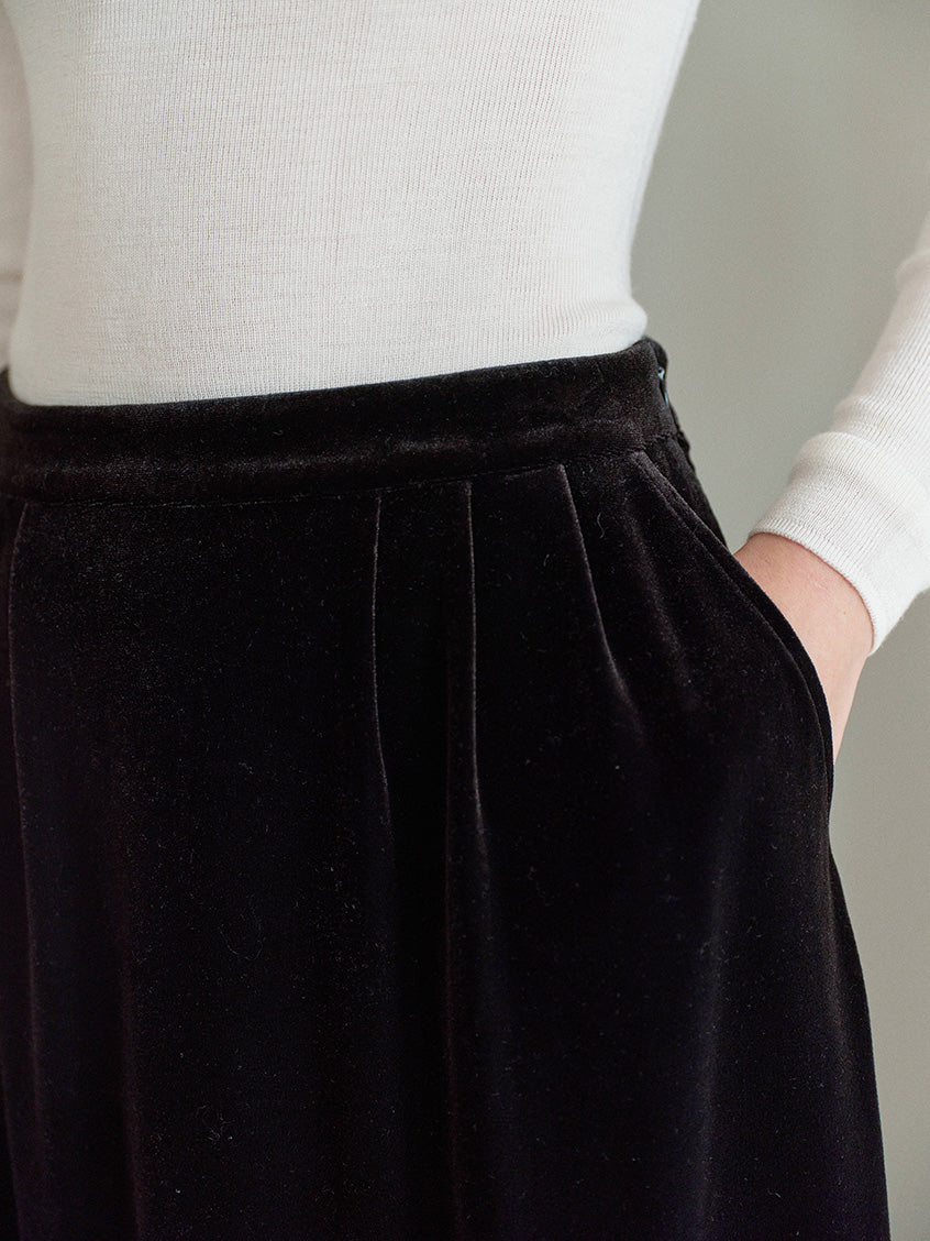 Violette All-Purpose Lace Bottom Midi Skirt