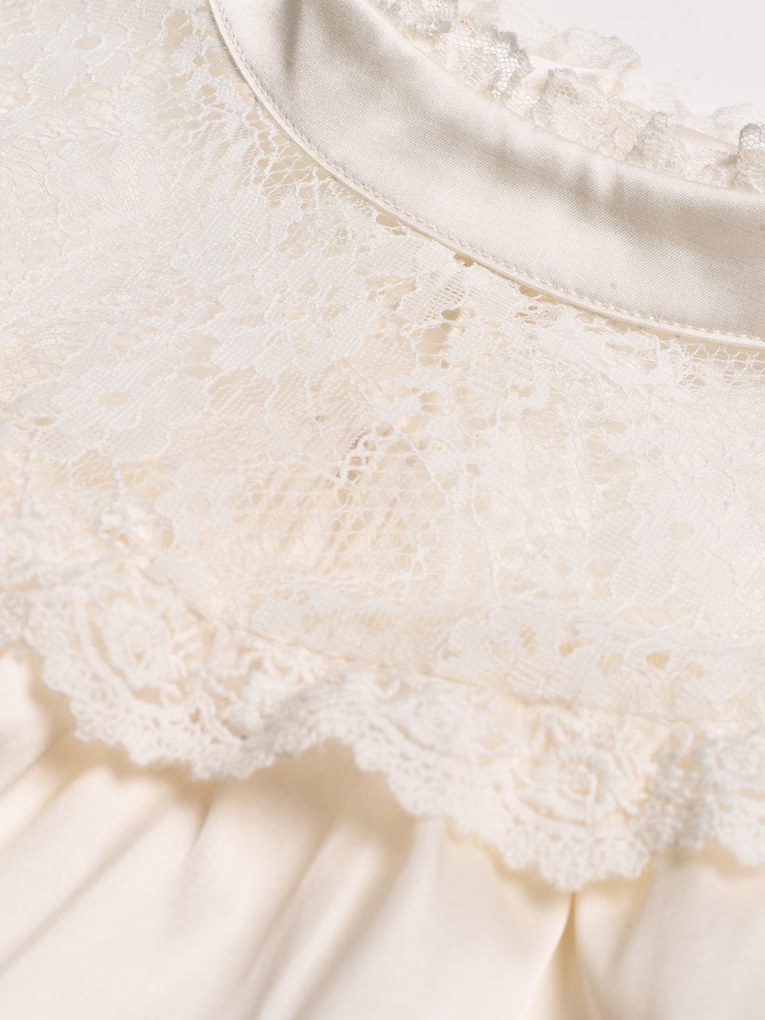 Kelly Stand Collar Lace Blouse