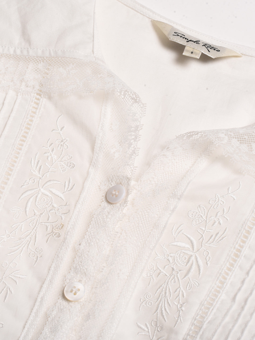 Collins V-Neck Waisted Blouse