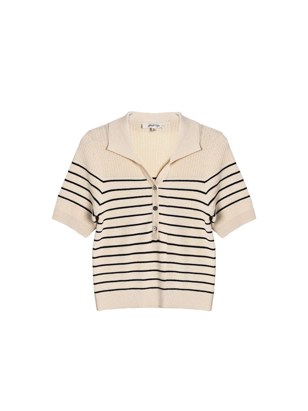 Cadence V-Neck Stripes Blouse