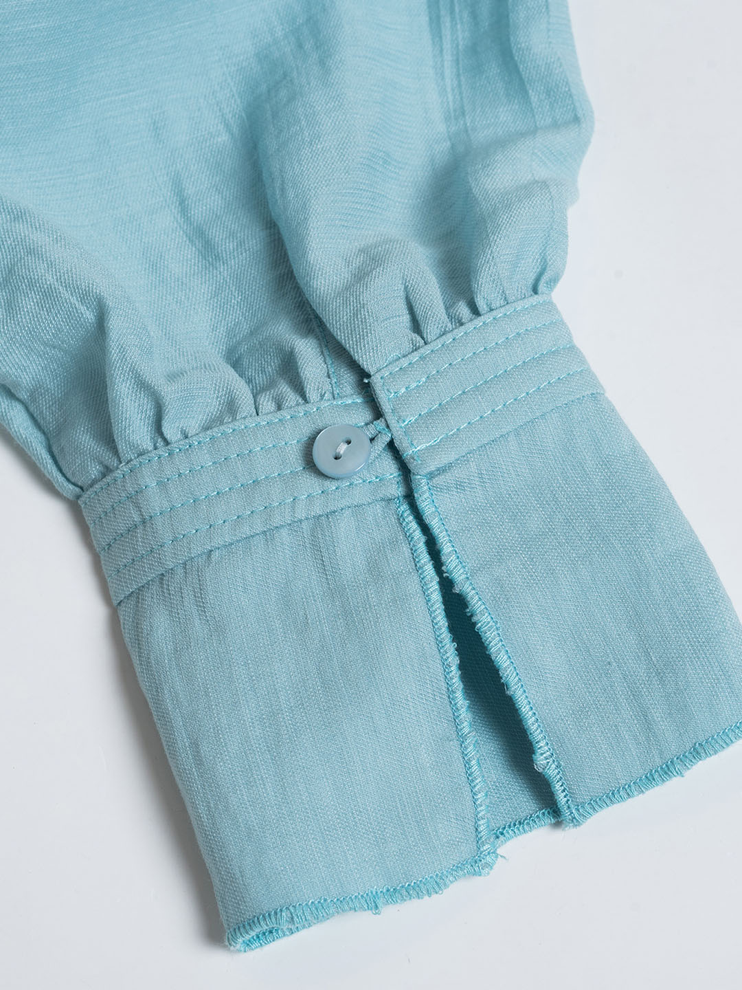 【Final Sale】Harlee Casual All-match Side Slit Shirt