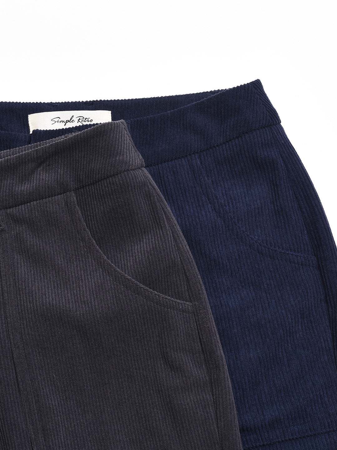 Lexi Corduroy Straight Trousers