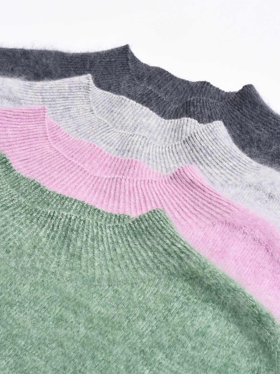 Izabella Round Neck Wool Sweater