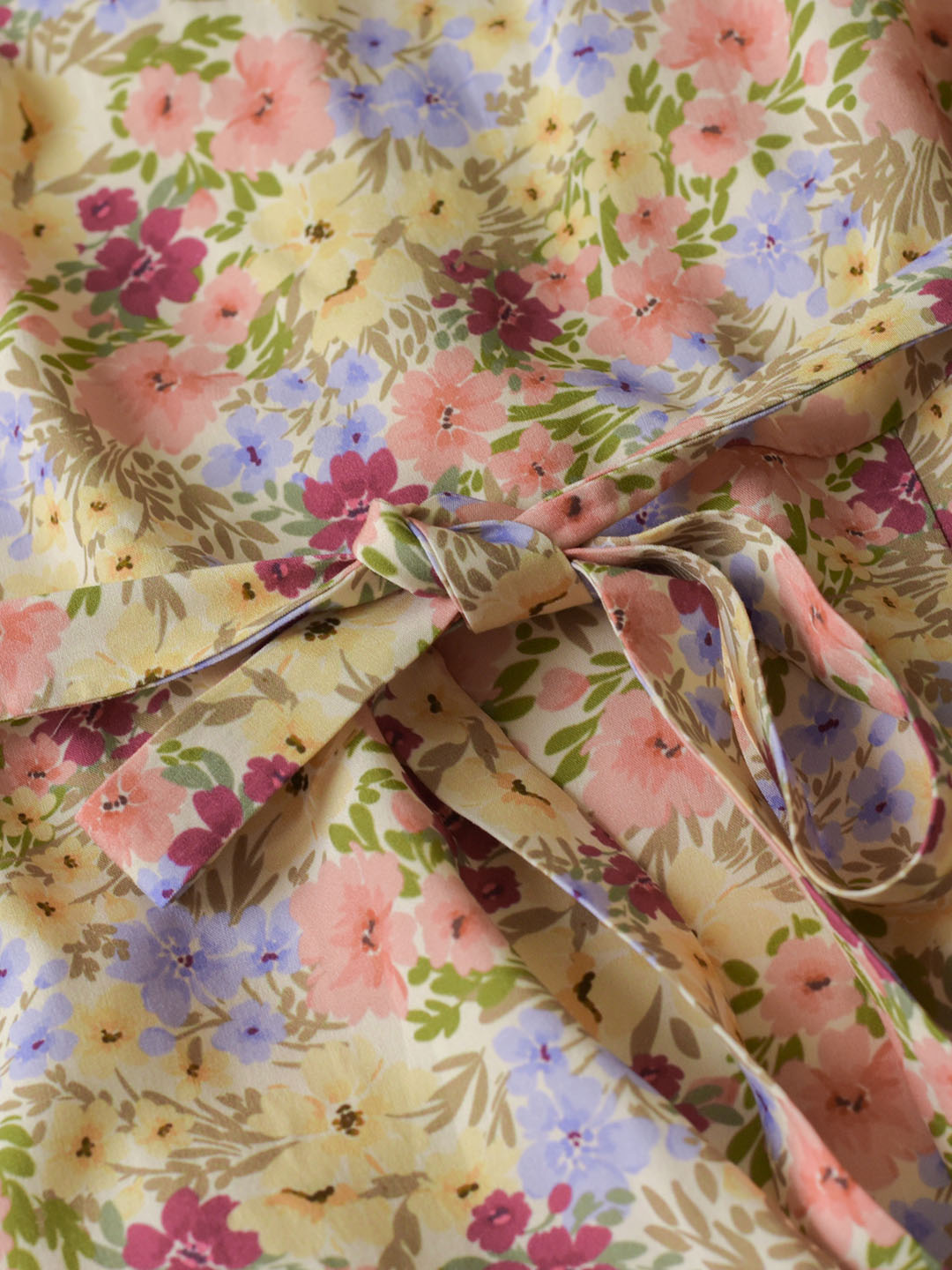 Kassidy Daisy Print Drawstring Dress
