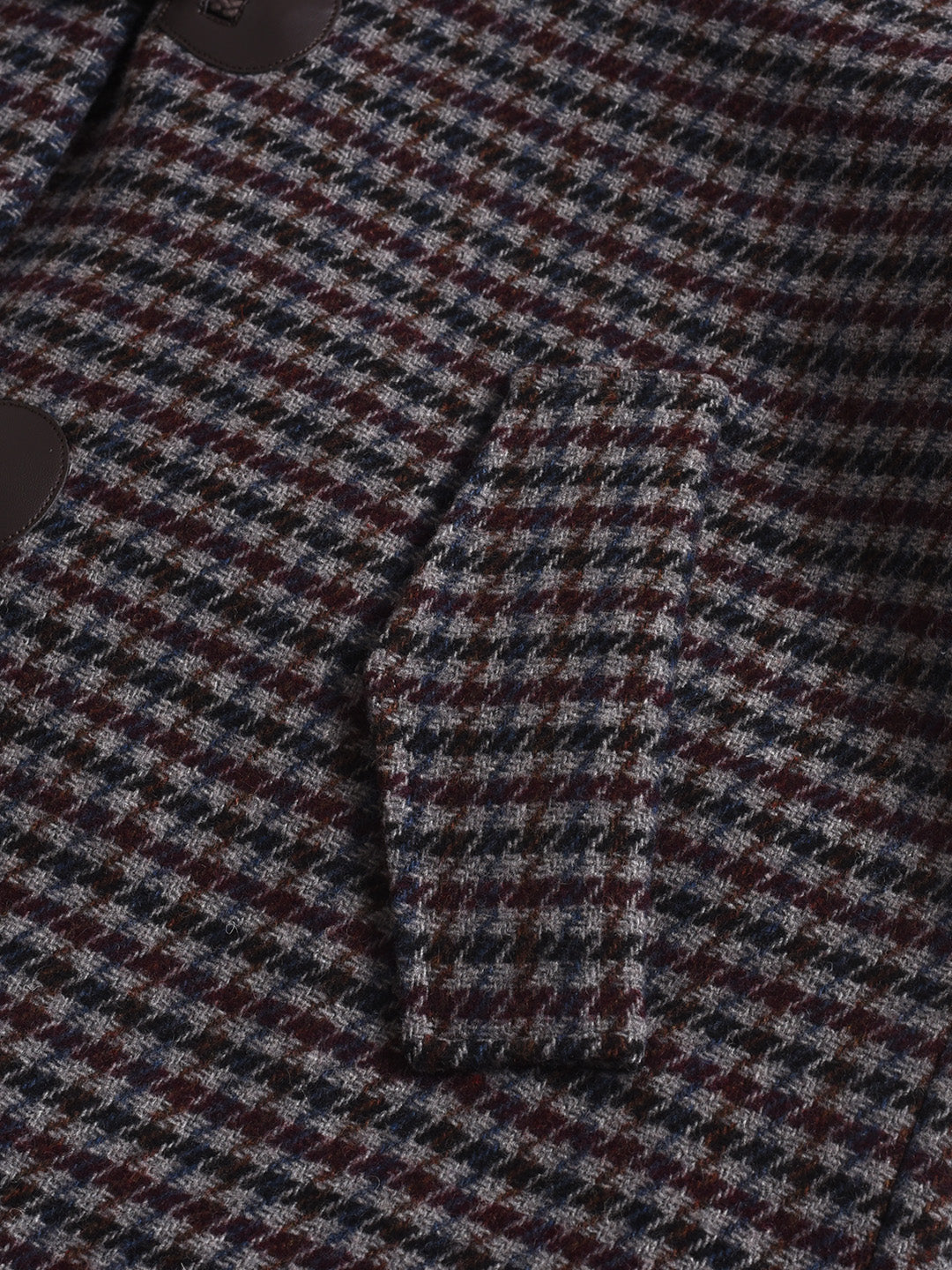 Kylee Houndstooth Wool Jacket
