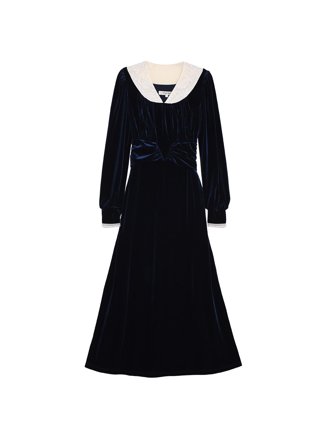 Aila V-Neck Velvet Dress