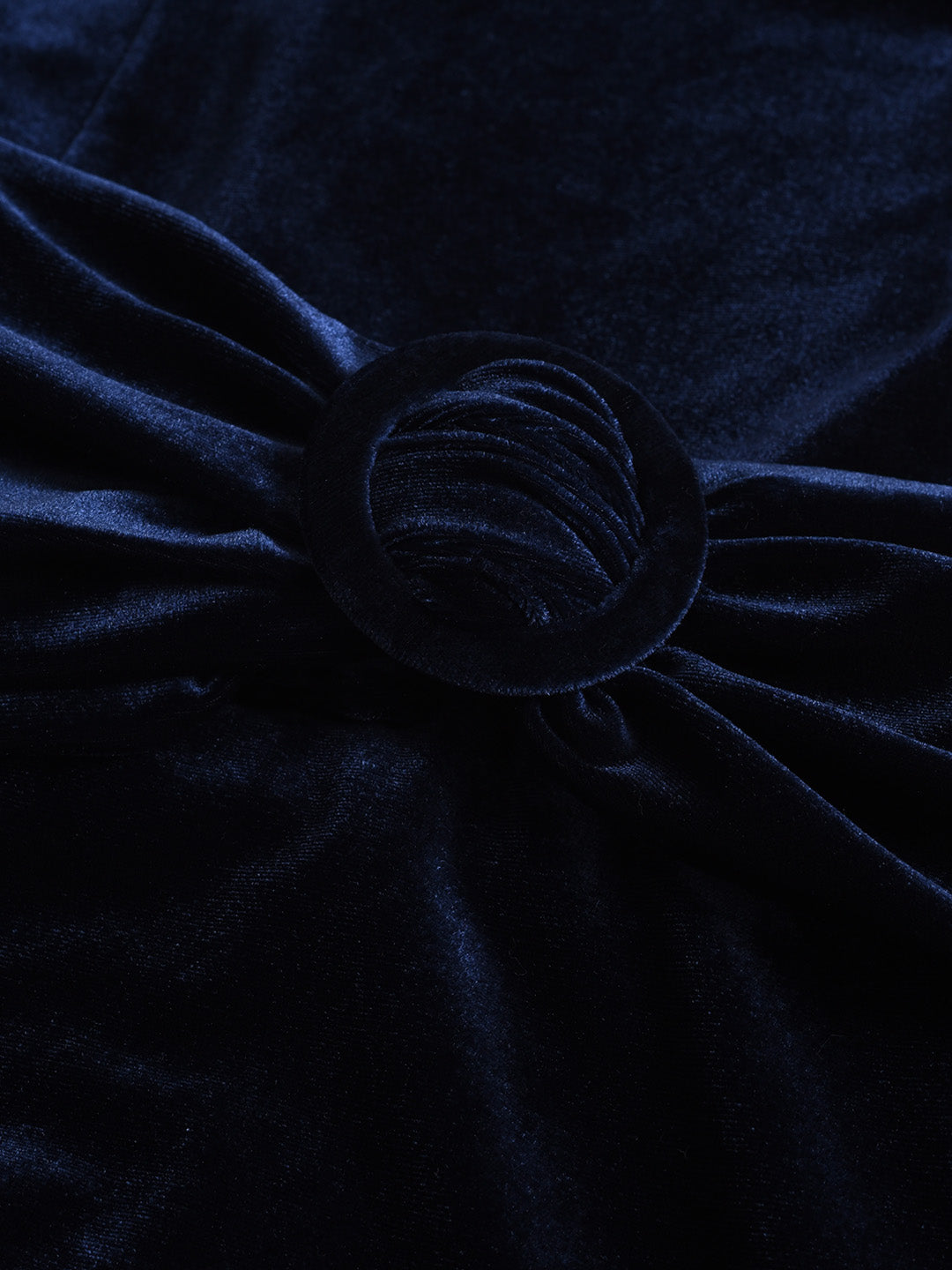 Aila V-Neck Velvet Dress