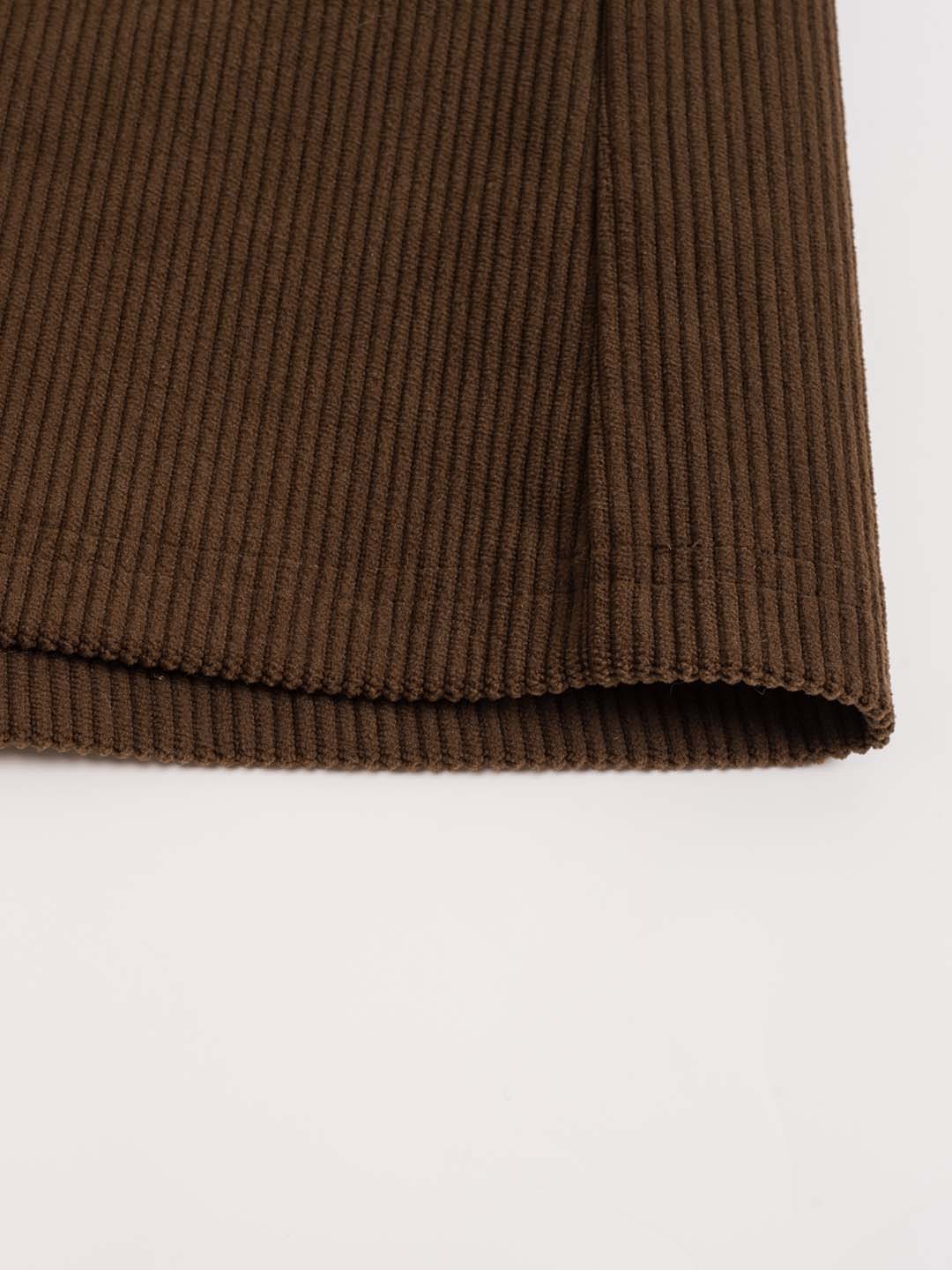 Ella Vintage Slit Corduroy Skirt