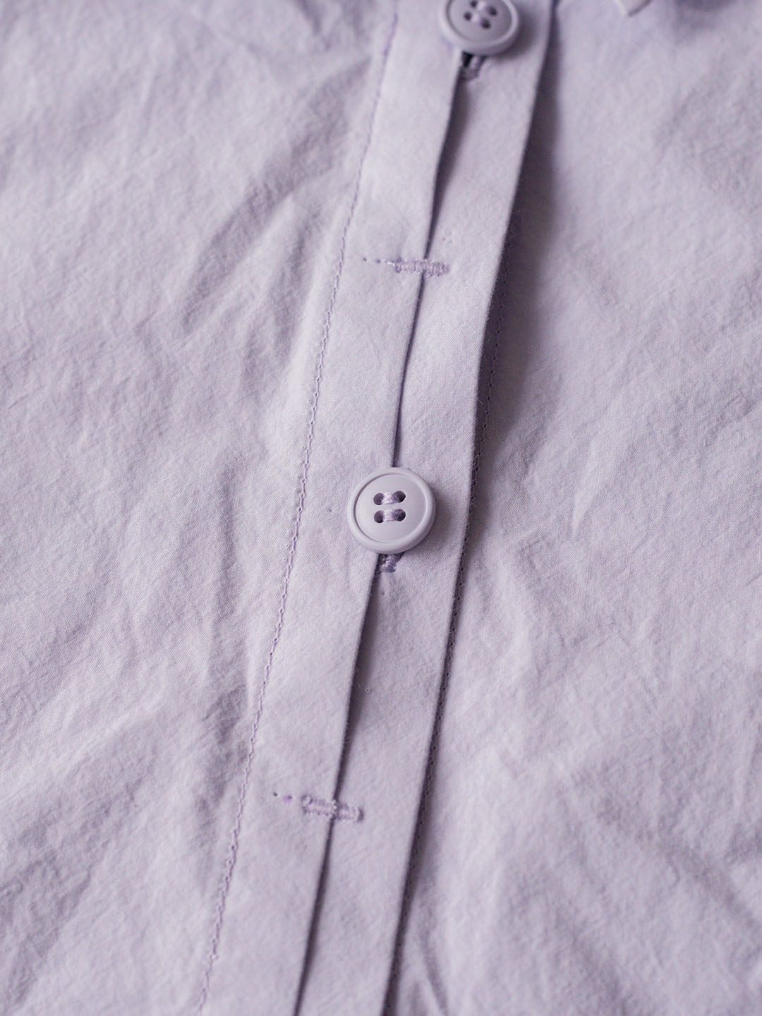 Hadassah Simple Slit Cotton Shirt
