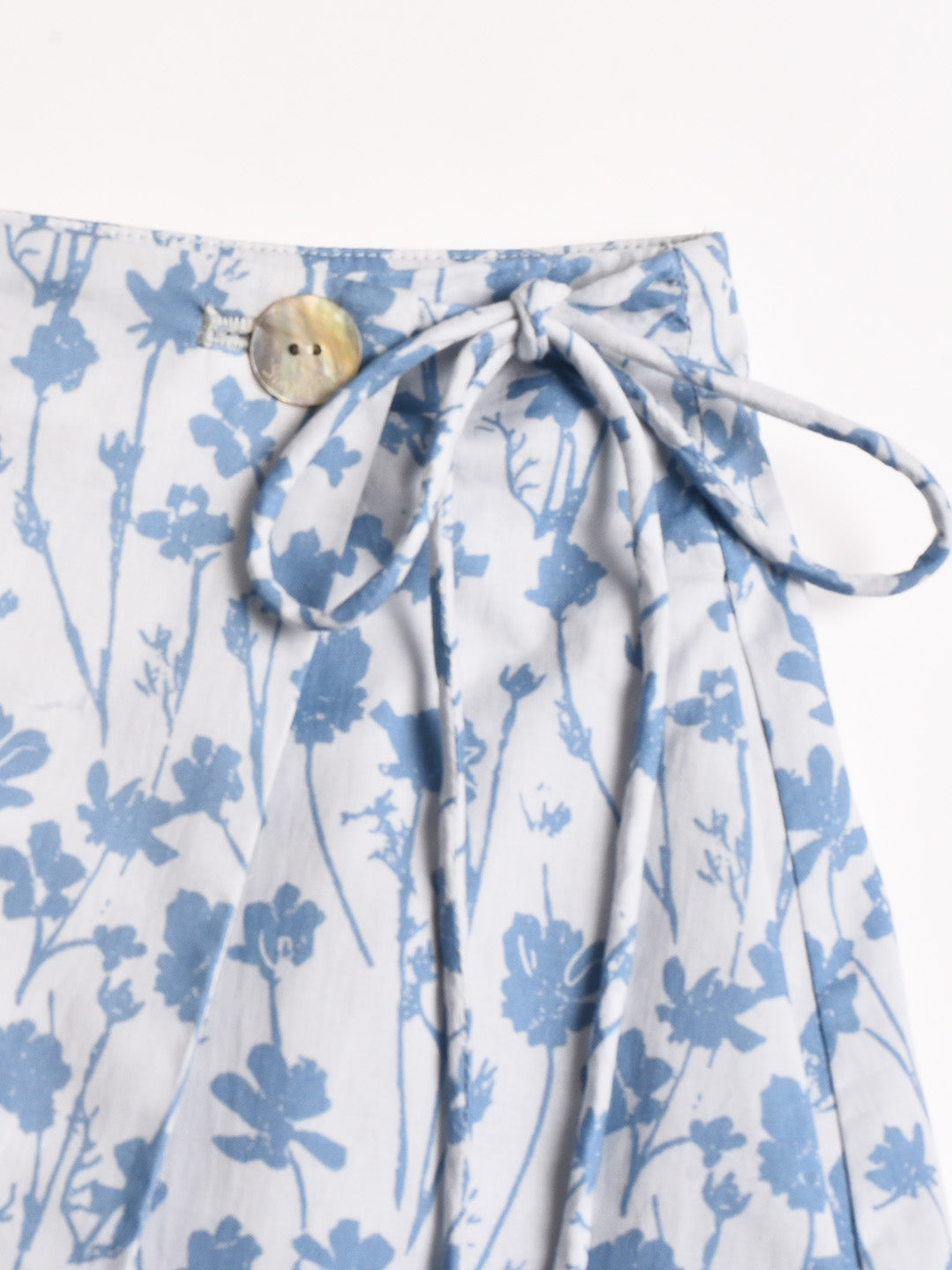 Kylie V-Neck Floral 100% Cotton Blouse