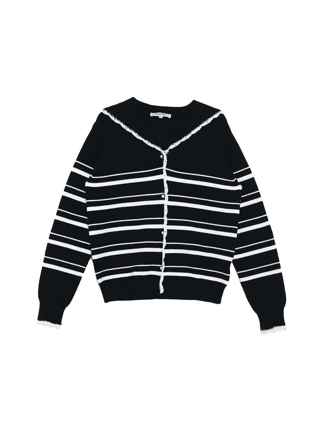 【Final Sale】Stormi V-Neck Stripe Cardigan
