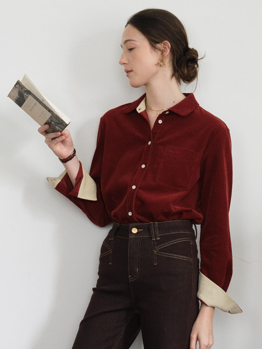 Annora High-Waist Flared Jeans