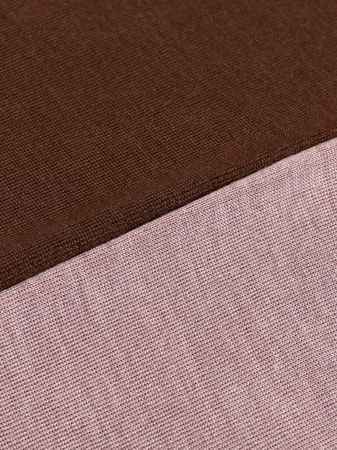 Amber Seam-Free Brown Turtleneck Knitted Top