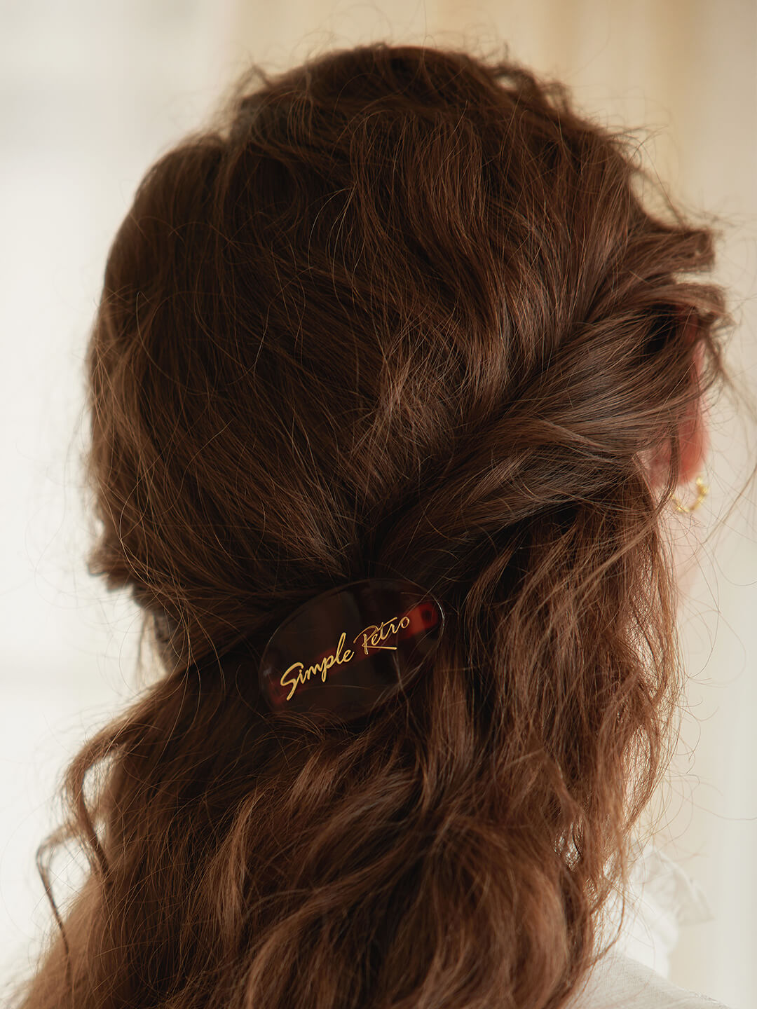 Retro Brown Hair Clips/Simple Retro/33430