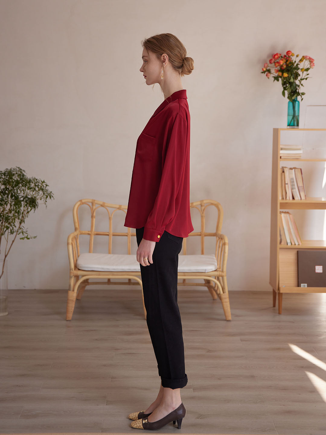 Gemma High-Waisted Jeans/Simple Retro/22011