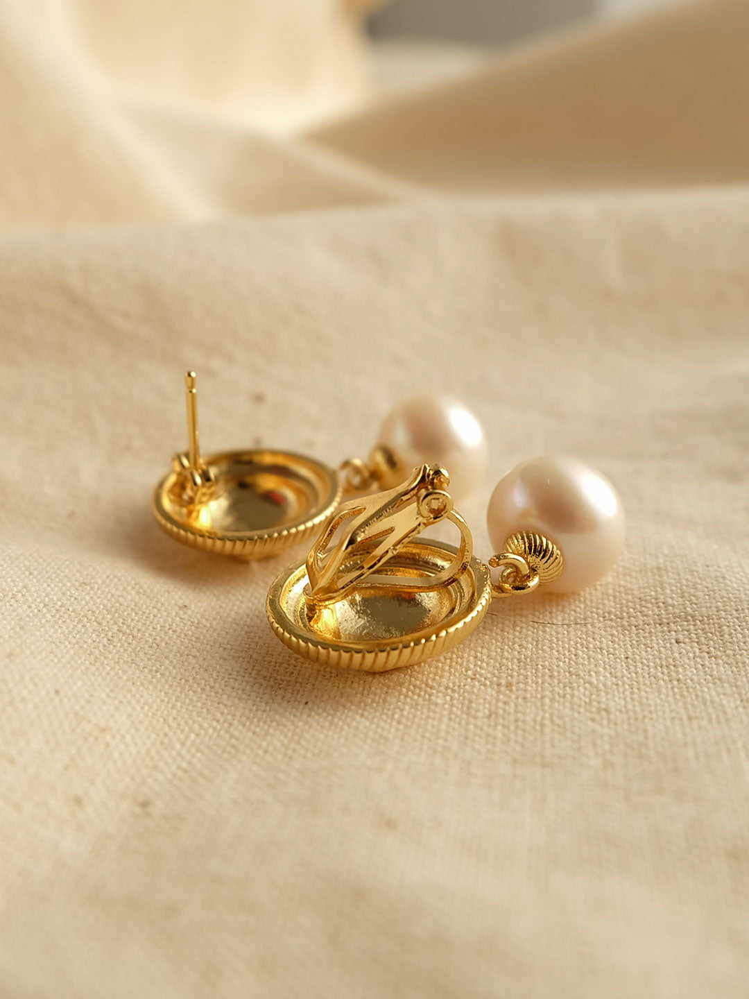 SR Pearl Earrings/SIMPLE RETRO/33288
