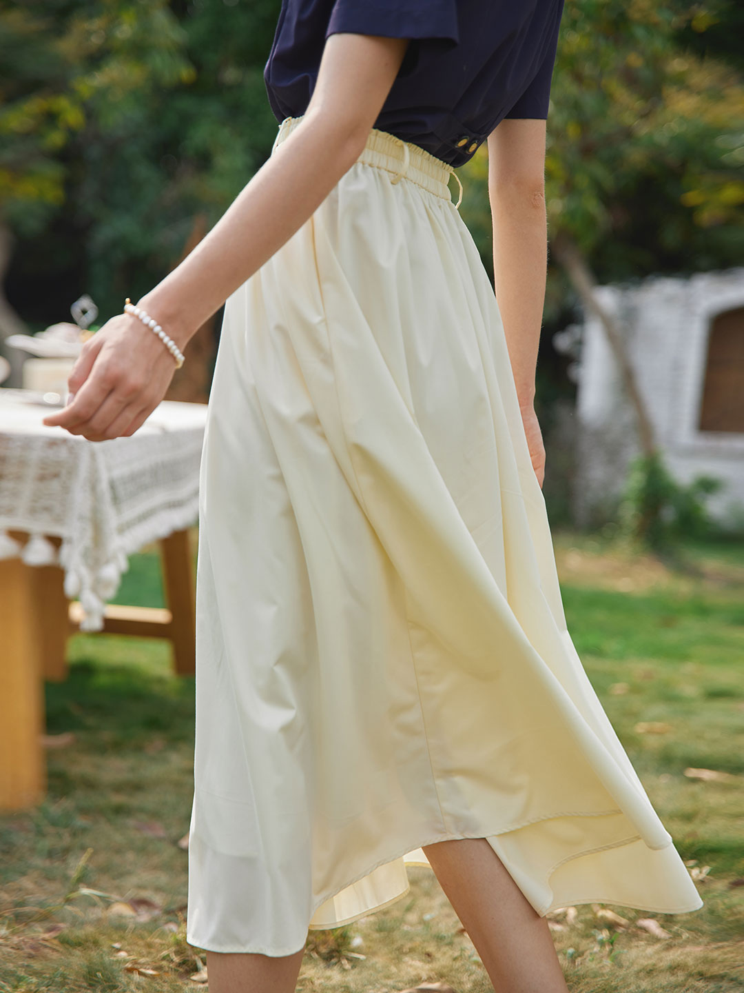 Ivana Maxi Skirt/Simple Retro/11239