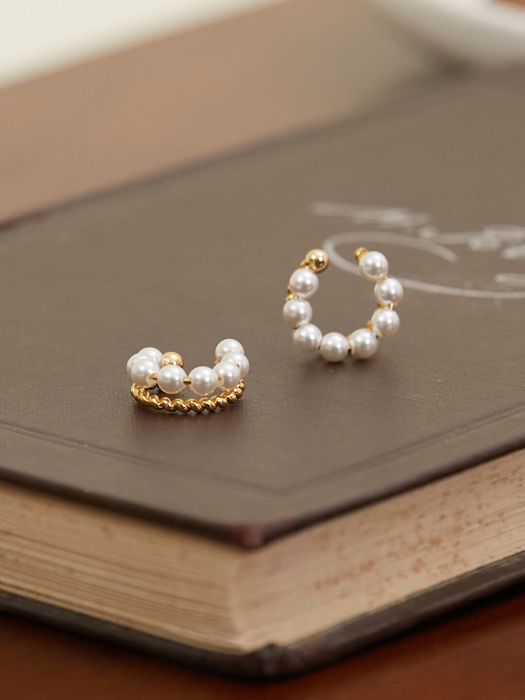 Pearl Ear Cuff/Simple Retro/33404