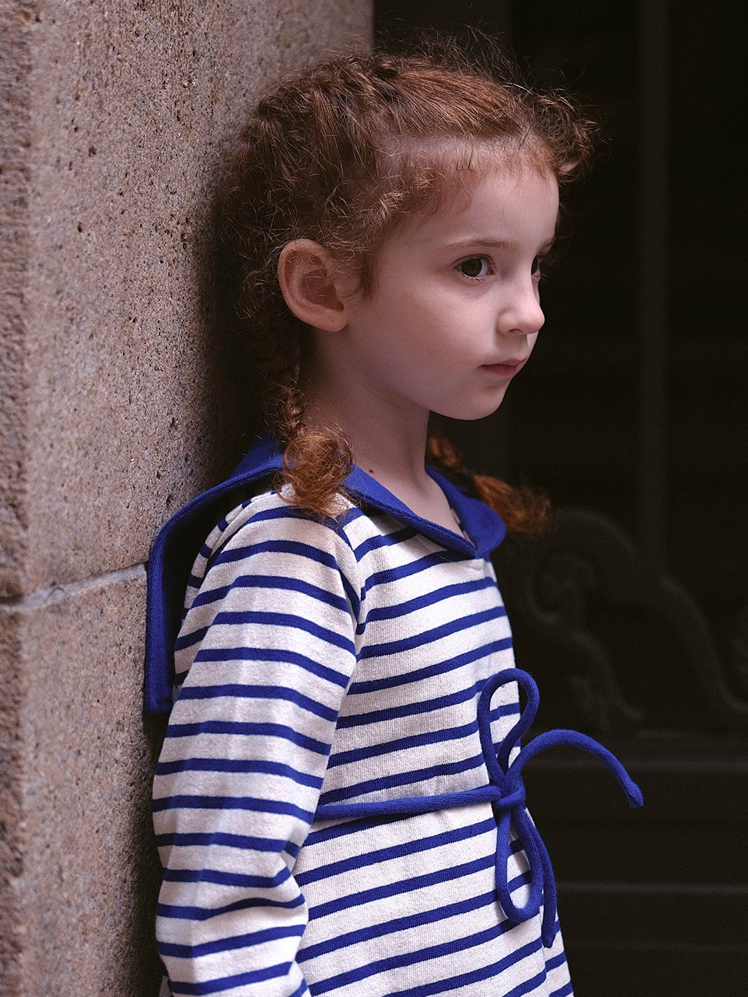 【Final Sale】Nocry Striped Linen Dress