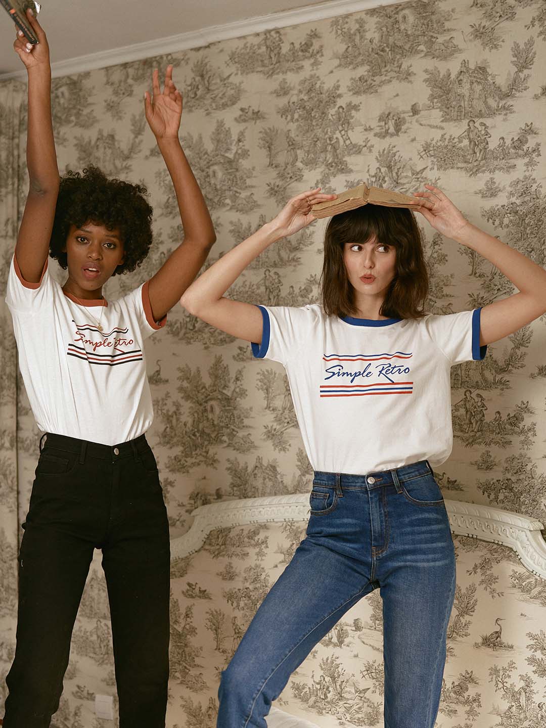 Maya Cotton Tee/Simple Retro/1200046