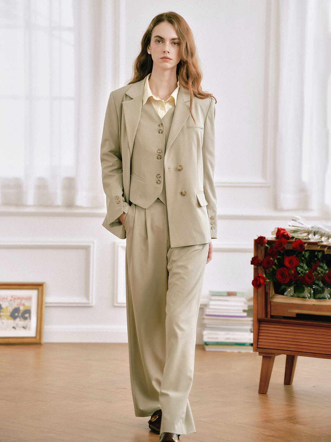 Yvonne Wide Leg Trouser