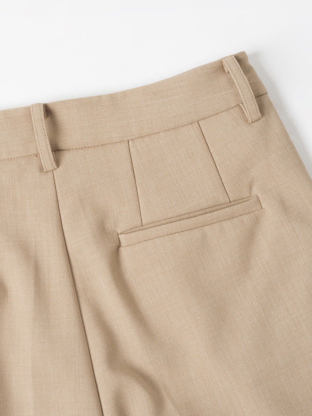 Simpleretro Nora Straight Suit Pants - Light Khaki-detail5
