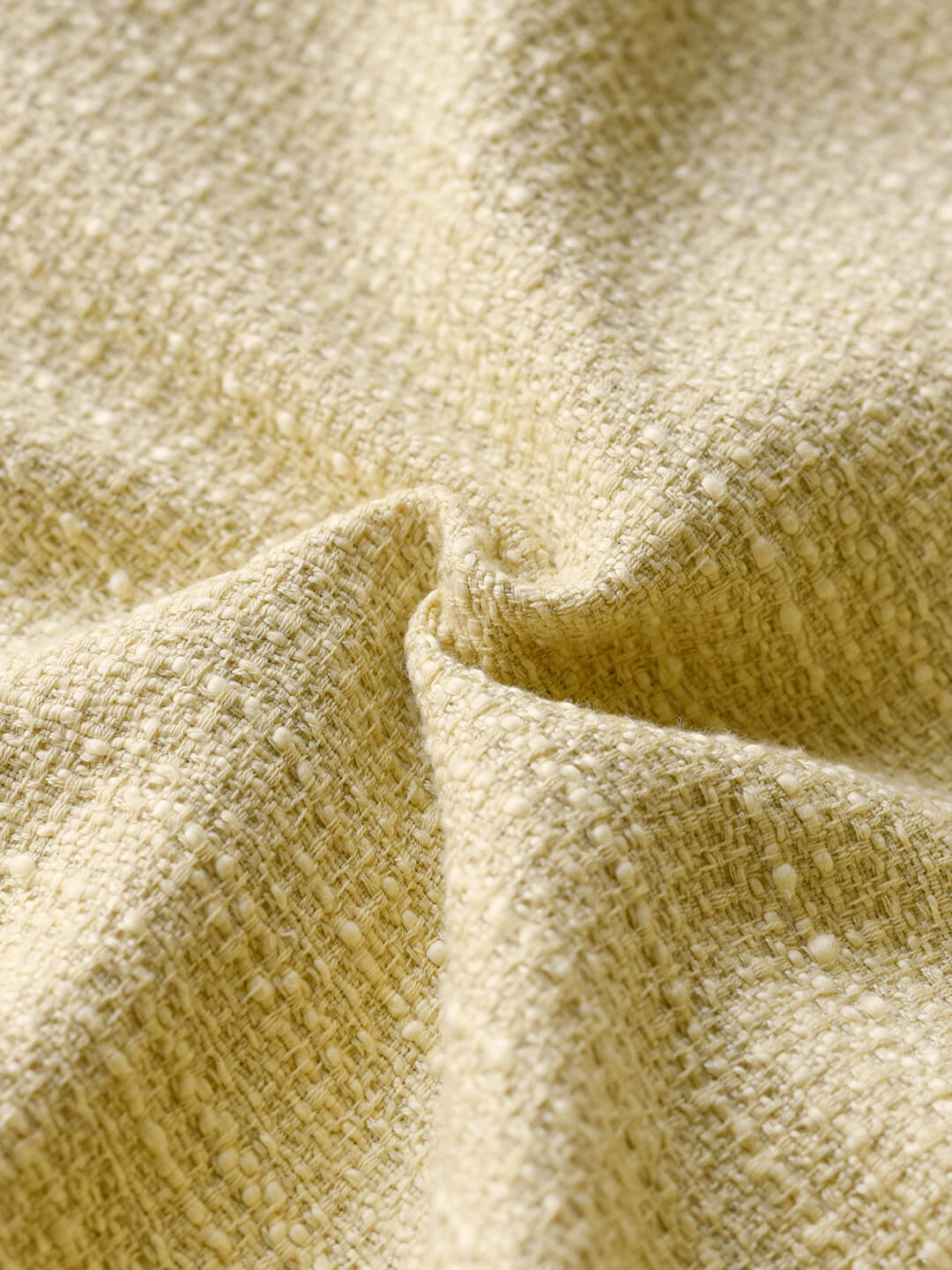 Aitana Yellow Brushed Tweed Jacket