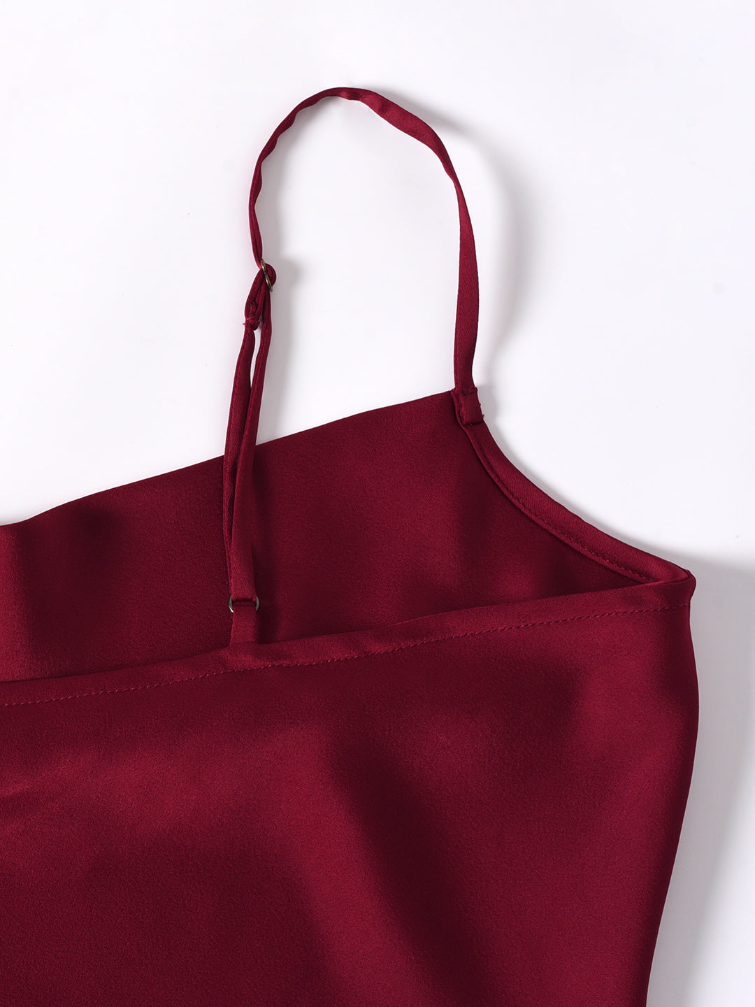 【Final Sale】Amira French Satin Slip Dress