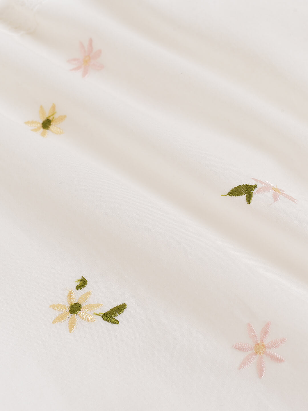 Erin Embroidered White Midi Dress/SIMPLERETRO