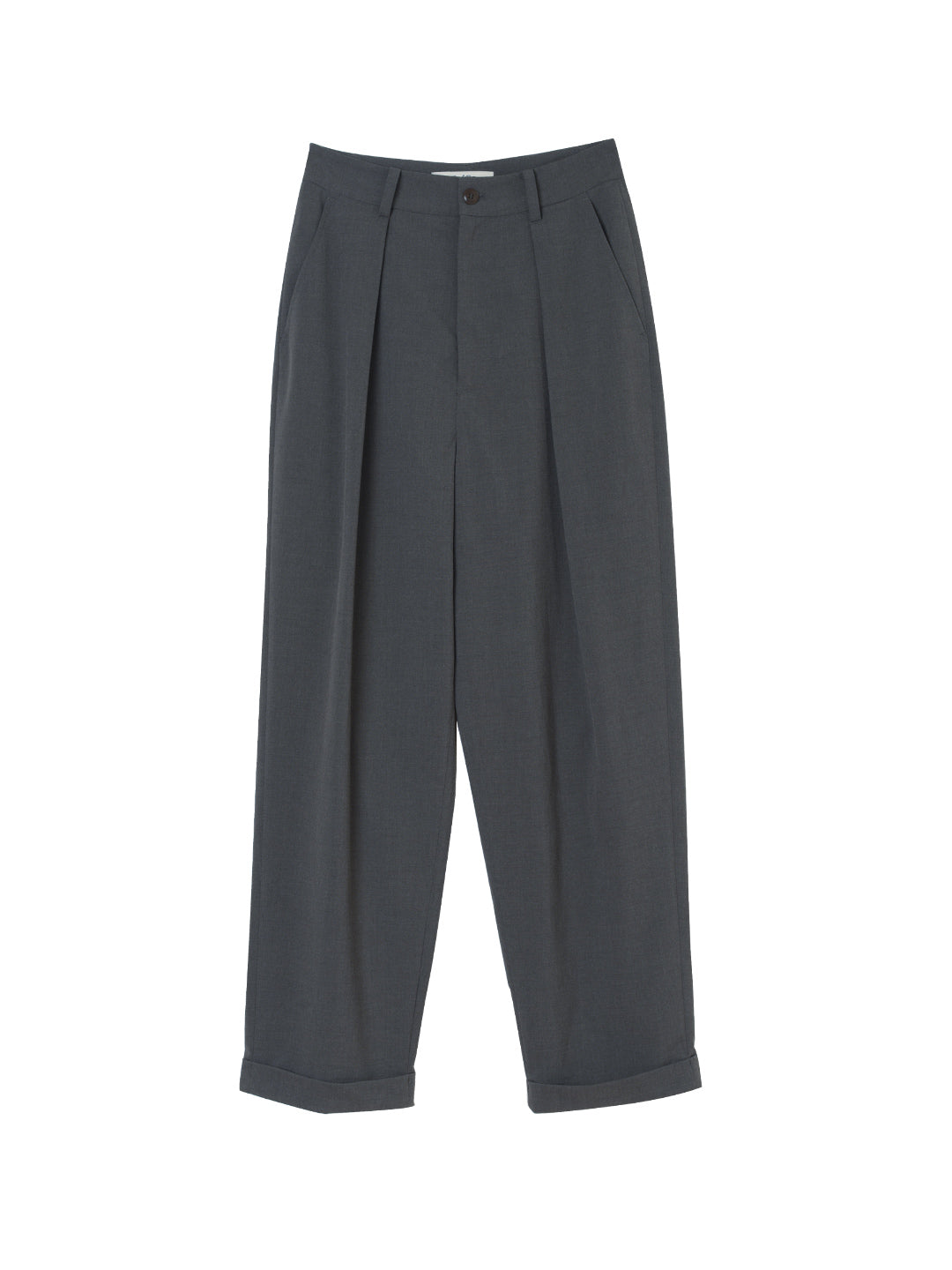 【FINAL SALE】Ashley High-waisted Grey Trousers