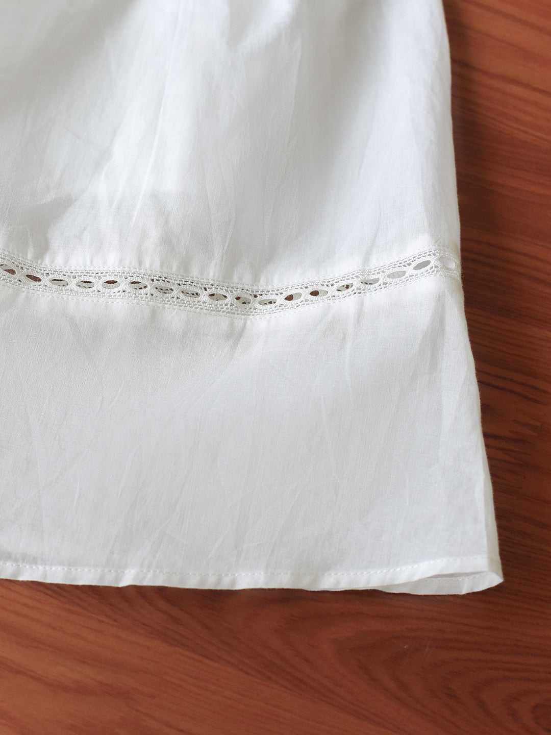 Lucille Victorian Long Sleeve White Dress