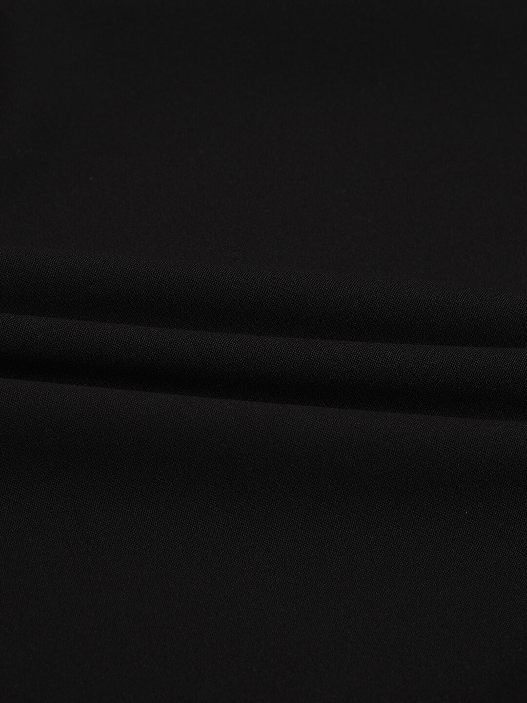 Trista Pleated Black Strap Dress/SIMPLERETRO
