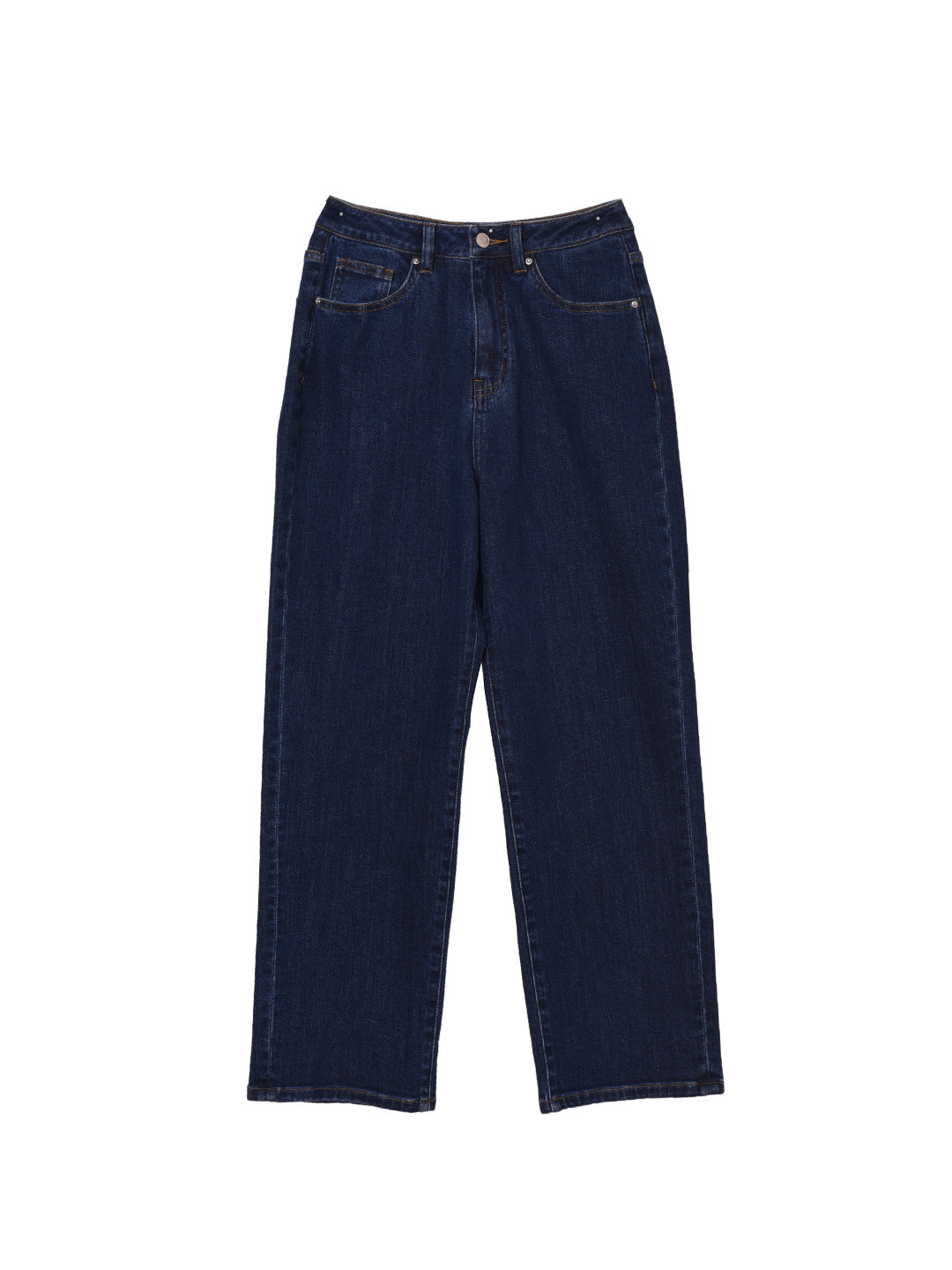 Felicia Straight Denim Blue Jeans/SIMPLERETRO