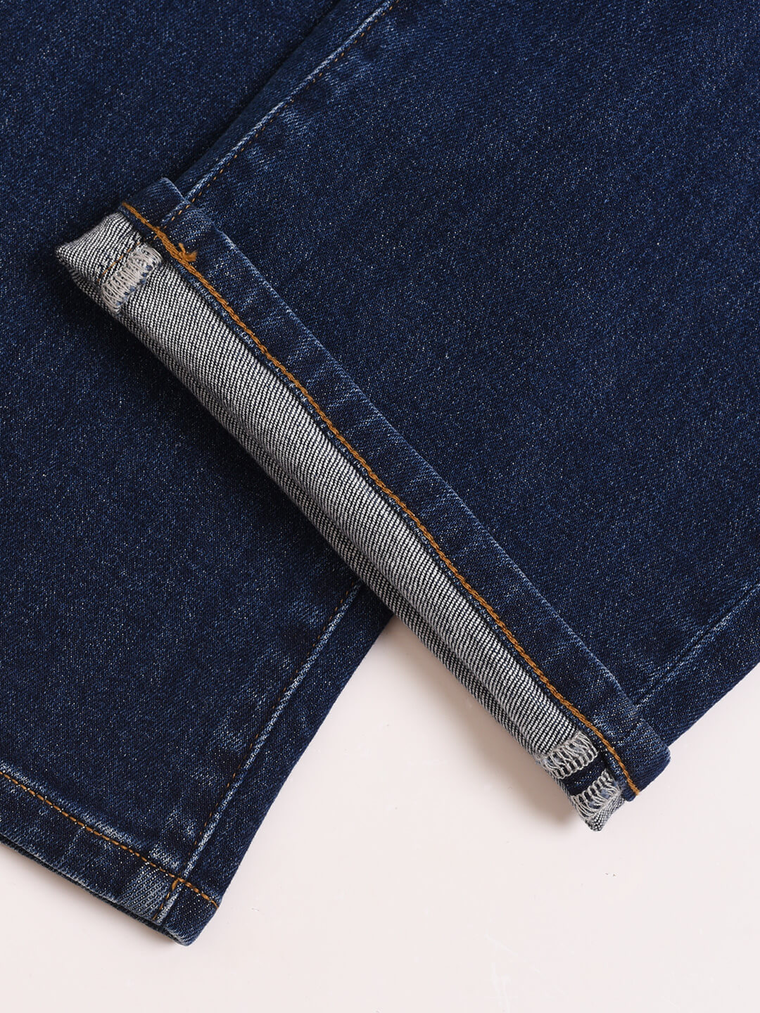 Felicia Straight Denim Blue Jeans/SIMPLERETRO