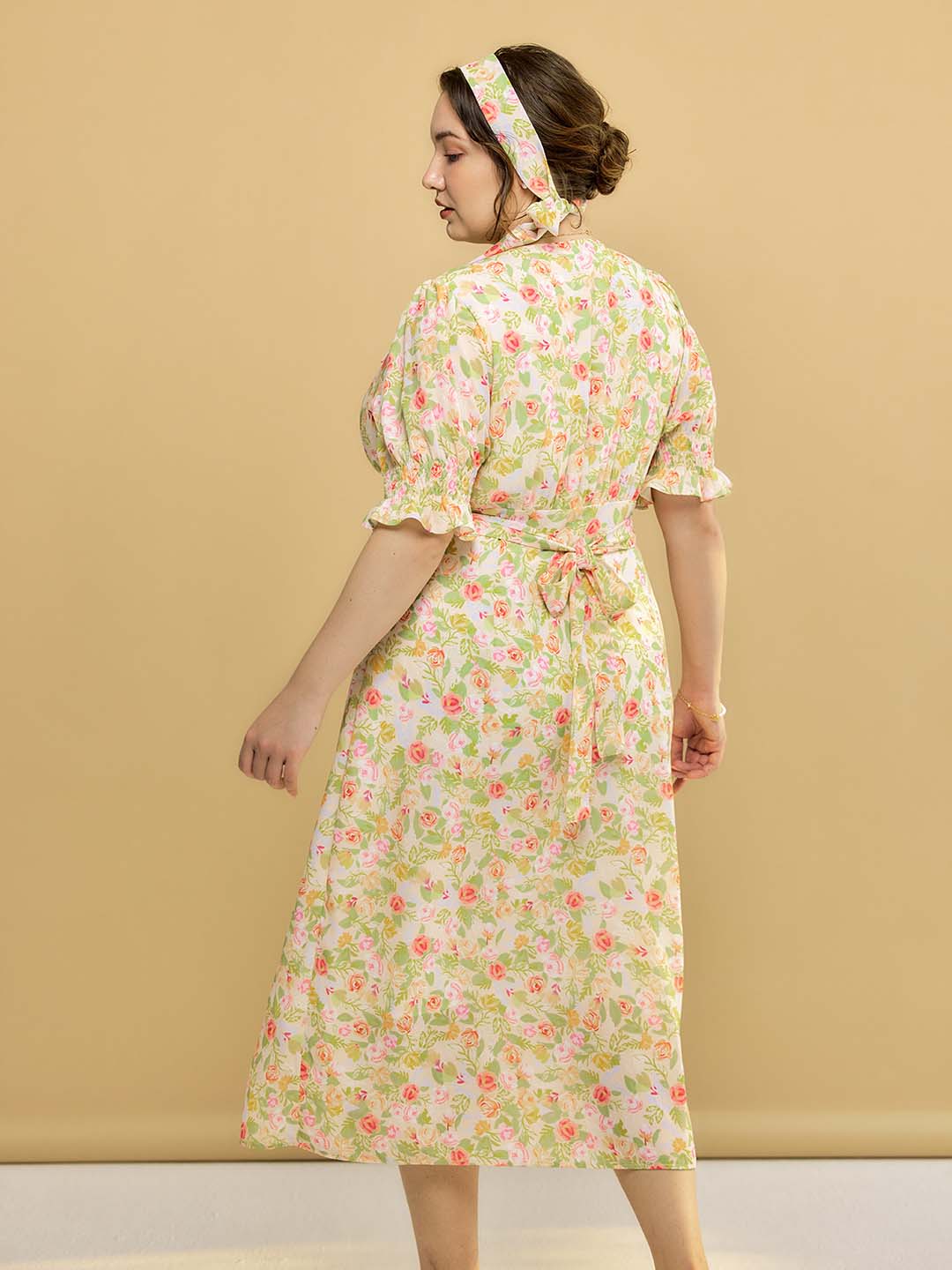 【Final Sale】Plus Size Kora Floral Printed Maxi Dress