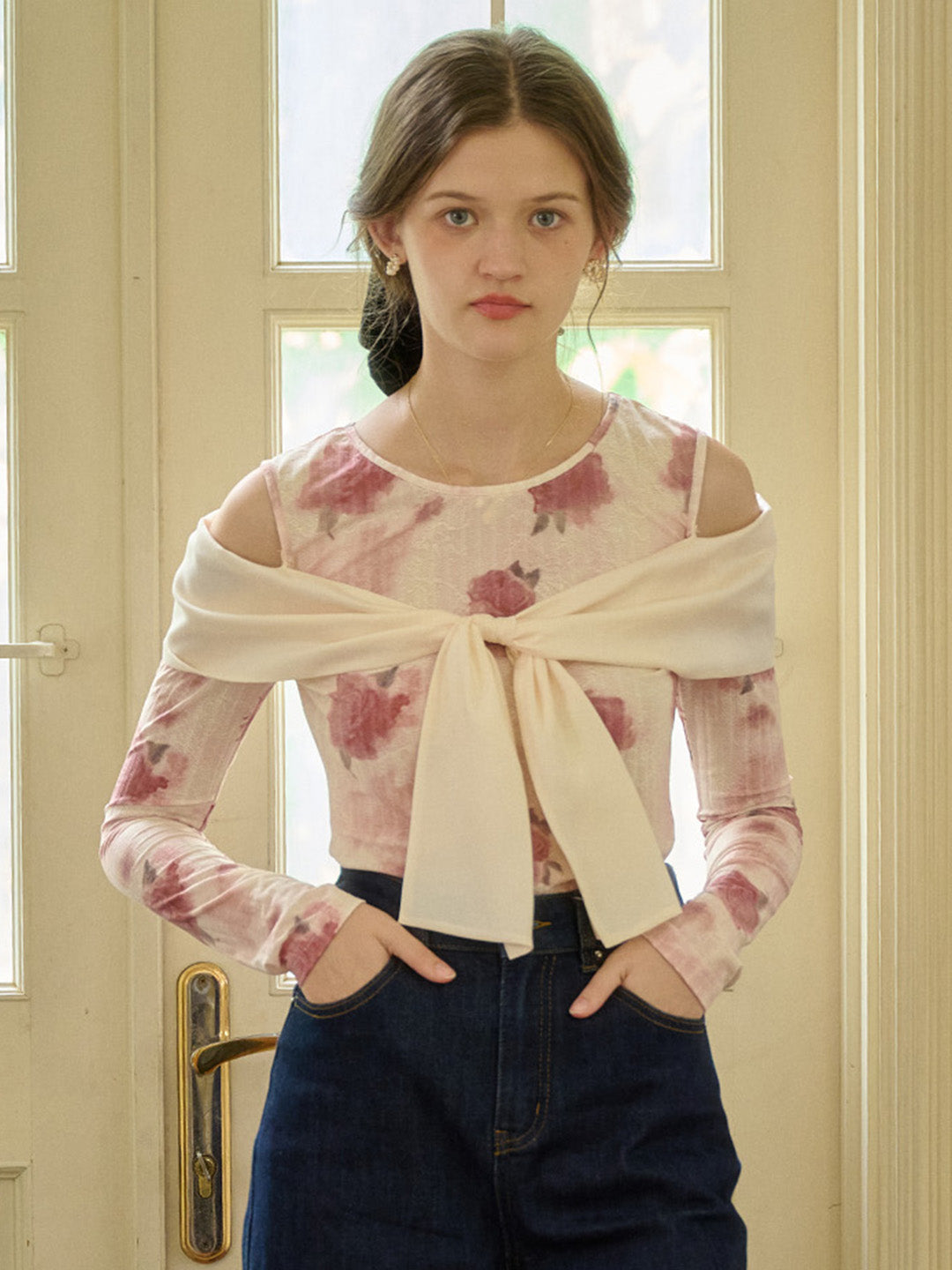 【Final Sale】Camille Round Neck Blouse