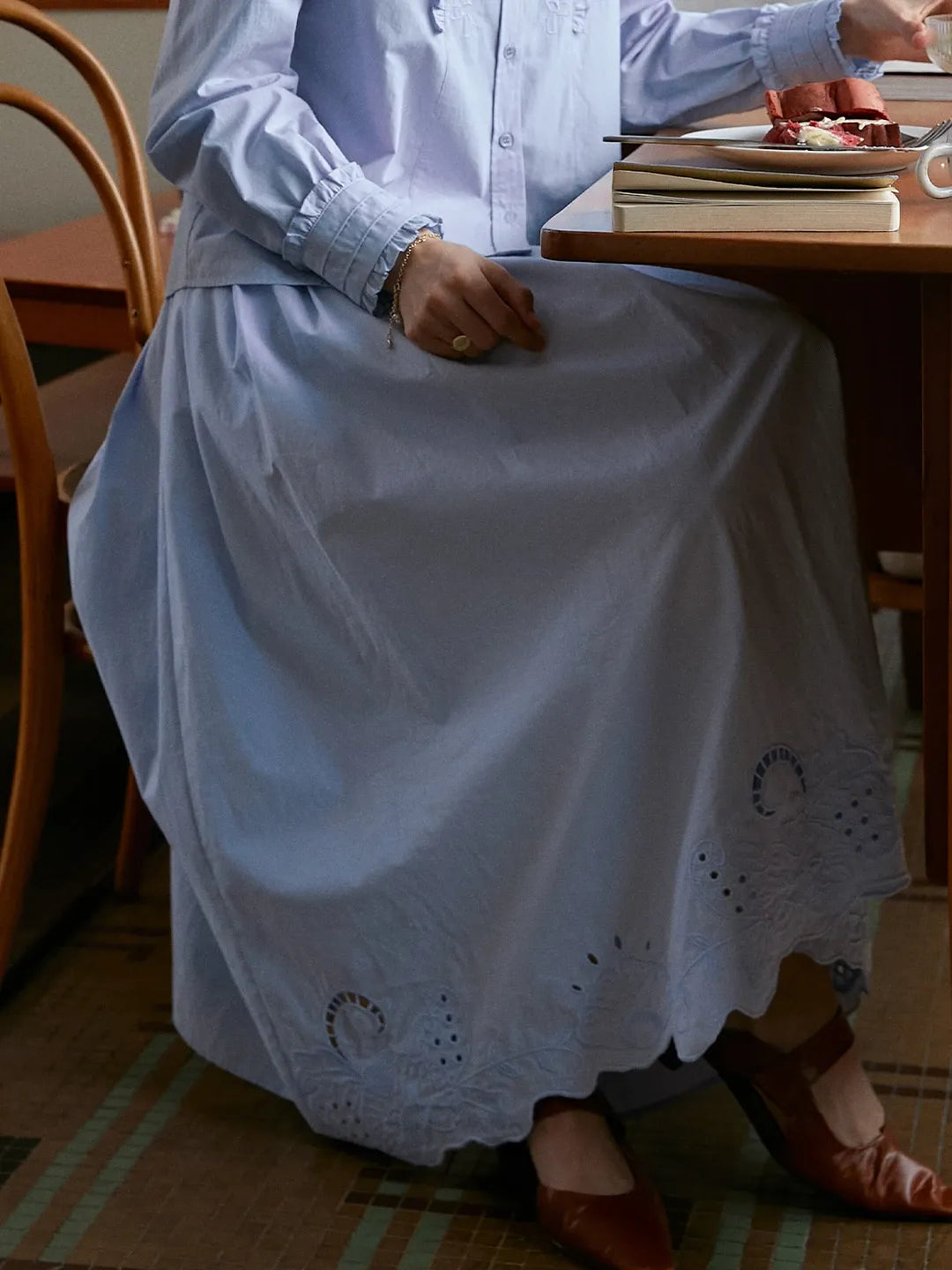 Kassidy Hollow 100% Cotton Skirt